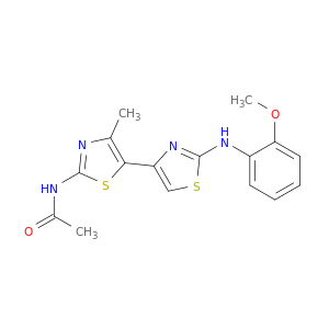 n-(2-((2-甲氧基苯基)氨基)-4'-甲基-[4,5'-二唑]-2'-yl)乙酰酰胺