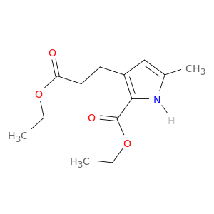 3-(2-乙氧基羰基乙基)-5-甲基吡咯-2-羧酸乙酯