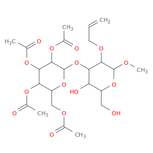 Methyl 2-O-Allyl-3-O-(2',3',4',6'-tetra-O-acetyl-α- D-mannopyranosyl)-α-D-mannopyranoside