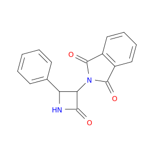 1H-Isoindole-1,3(2H)-dione, 2-(2-oxo-4-phenyl-3-azetidinyl)-