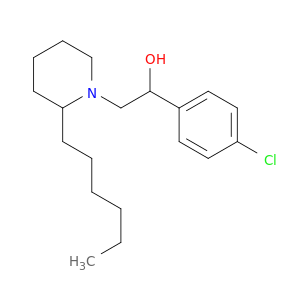 1-(4-chlorophenyl)-2-(2-hexylpiperidin-1-yl)ethanol