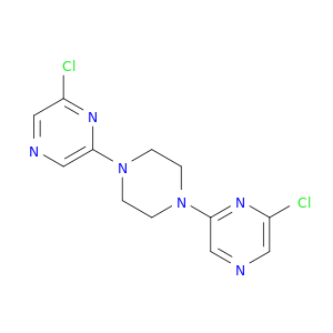 Pyrazine, 2,2'-(1,4-piperazinediyl)bis[6-chloro-