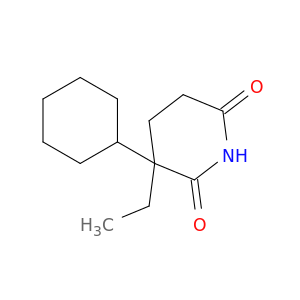 2,6-Piperidinedione, 3-cyclohexyl-3-ethyl-