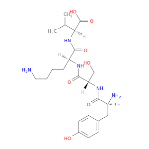 L-Valine, L-tyrosyl-L-seryl-L-lysyl-