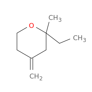 2H-Pyran, 2-ethyltetrahydro-2-methyl-4-methylene-