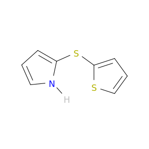 1H-Pyrrole, 2-(2-thienylthio)-