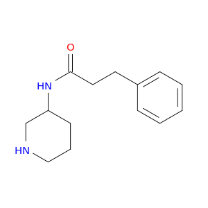 3-Phenyl-N-(piperidin-3-yl)propanamide