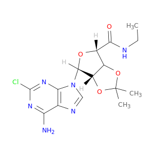 1-(6-氨基-2-氯-9H-嘌呤-9-基)-1-脱氧-N-乙基-2,3-O-(1-甲基亚乙基)-β-D-呋喃核糖酰胺
