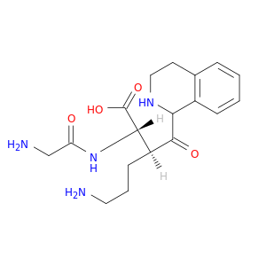 L-Lysine, glycyl-(3S)-1,2,3,4-tetrahydro-3-isoquinolinecarbonyl-