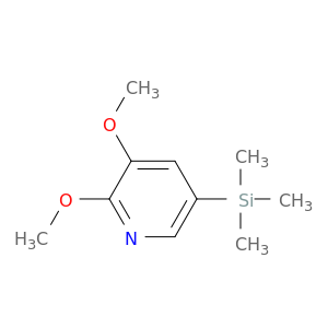 2,3-二甲氧基-5-(三甲基甲硅烷基)吡啶