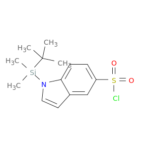 1-(tert-Butyldimethylsilyl)-1H-indole-5-sulfonyl chloride