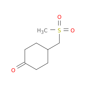 4-(Methanesulfonylmethyl)cyclohexan-1-one