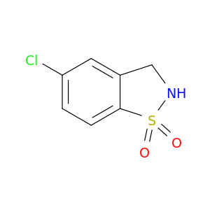 1,2-Benzisothiazole,5-chloro-2,3-dihydro-, 1,1-dioxide