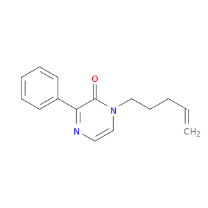2(1H)-Pyrazinone, 1-(4-pentenyl)-3-phenyl-