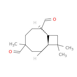 Bicyclo[6.2.0]decane-2,5-dicarboxaldehyde, 5,9,9-trimethyl-, (1S,8R)-