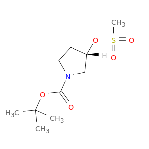 S-1-Boc-3-OMS-吡咯烷