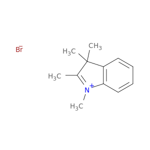 3H-Indolium, 1,2,3,3-tetramethyl-, bromide