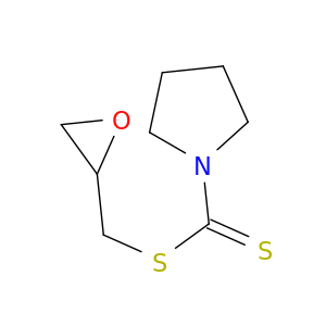 1-Pyrrolidinecarbodithioic acid, oxiranylmethyl ester