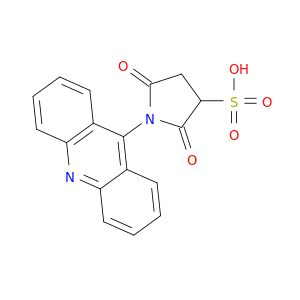 3-Pyrrolidinesulfonic acid, 1-(9-acridinyl)-2,5-dioxo-