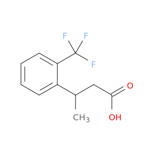 3-(2-(Trifluoromethyl)phenyl)butanoic acid
