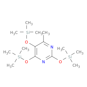 Pyrimidine, 4-methyl-2,5,6-tris[(trimethylsilyl)oxy]-