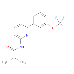 Propanamide, 2-methyl-N-[6-[3-(trifluoromethoxy)phenyl]-2-pyridinyl]-