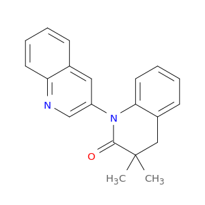 [1(2H),3'-Biquinolin]-2-one, 3,4-dihydro-3,3-dimethyl-