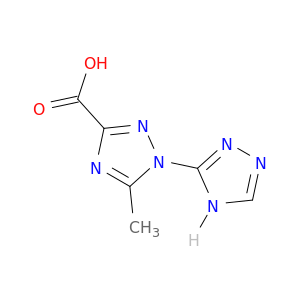 5-Methyl-4'H-[1,3'-bi(1,2,4-triazole)]-3-carboxylic acid