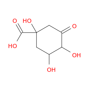 1,3,4-trihydroxy-5-oxo-cyclohexanecarboxylic acid
