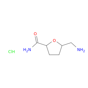 5-(aminomethyl)oxolane-2-carboxamide hydrochloride