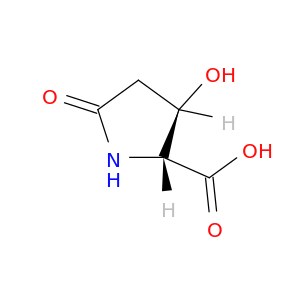 D-Proline, 3-hydroxy-5-oxo-, trans-