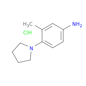 3-Methyl-4-(pyrrolidin-1-yl)aniline hydrochloride