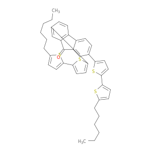 9H-Fluoren-9-one, 2,7-bis(5'-hexyl[2,2'-bithiophen]-5-yl)-