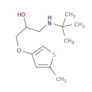 1-(TERT-BUTYLAMINO)-3-(5-METHYL-3-THIENYLOXY)-2-PROPANOL