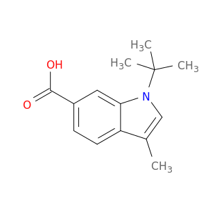 1-(tert-Butyl)-3-methyl-1H-indole-6-carboxylic acid
