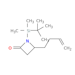 2-Azetidinone, 4-(3-butenyl)-1-[(1,1-dimethylethyl)dimethylsilyl]-