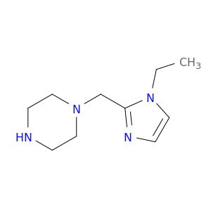 1-[(1-ethyl-1H-imidazol-2-yl)methyl]piperazine