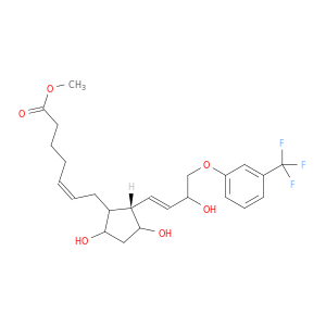methyl (Z)-7-[(2S)-3,5-dihydroxy-2-[(E)-3-hydroxy-4-[3-(trifluoromethyl)phenoxy]but-1-enyl]cyclopentyl]hept-5-enoate