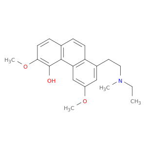 4-Phenanthrenol, 8-[2-(ethylmethylamino)ethyl]-3,6-dimethoxy-