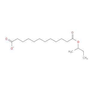 Dodecanedioic acid, mono(1-methylpropyl) ester