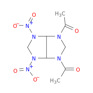 Imidazo[4,5-d]imidazole, 1,3-diacetyloctahydro-4,6-dinitro-