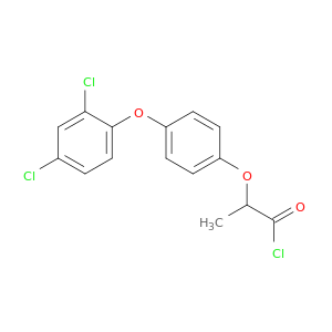 Propanoyl chloride, 2-[4-(2,4-dichlorophenoxy)phenoxy]-