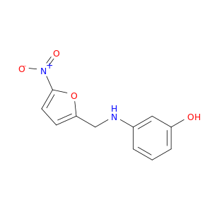 Phenol, 3-[[(5-nitro-2-furanyl)methyl]amino]-