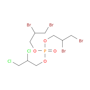 Phosphoric acid,bis(2,3-dibromopropyl) 2,3-dichloropropyl ester