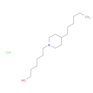 1-Piperidinehexanol, 4-hexyl-, hydrochloride
