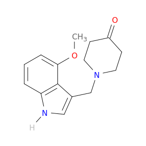 4-Piperidinone, 1-[(4-methoxy-1H-indol-3-yl)methyl]-