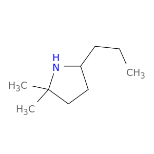 2,2-dimethyl-5-propylpyrrolidine