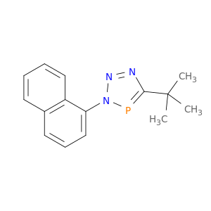 3H-1,2,3,4-Triazaphosphole, 5-(1,1-dimethylethyl)-3-(1-naphthalenyl)-