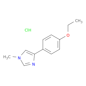 4-(4-ethoxyphenyl)-1-methyl-1h-imidazole hydrochloride(1:1)