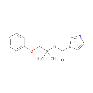 1H-Imidazole-1-carboxylic acid, 1,1-dimethyl-2-phenoxyethyl ester